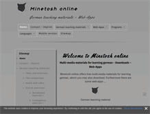Tablet Screenshot of minetoshsoft.com